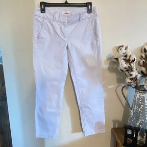 Light Gray Cropped Pants